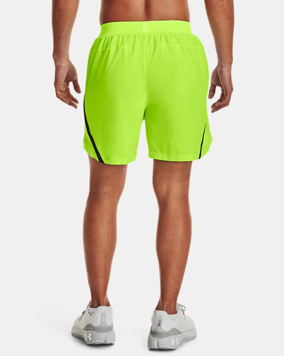 Men's UA Launch Run 5" Shorts, Green, pdpMainDesktop image number 1